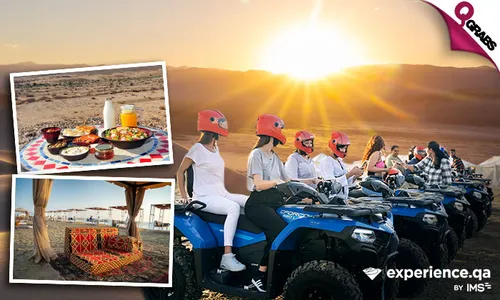 Sunrise Desert Safari with Breakfast for TWO!